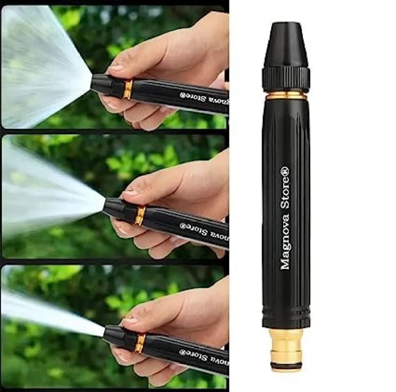 High-Pressure Upgrade Metal Spray Gun – Powerful Water Jet Nozzle for Car Wash, Gardening & Home Cleaning