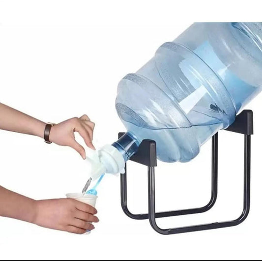 Metal Stand for 19L Water Bottle with Tap & Nozzle – Heavy-Duty Dispenser Rack for Home & Office Use